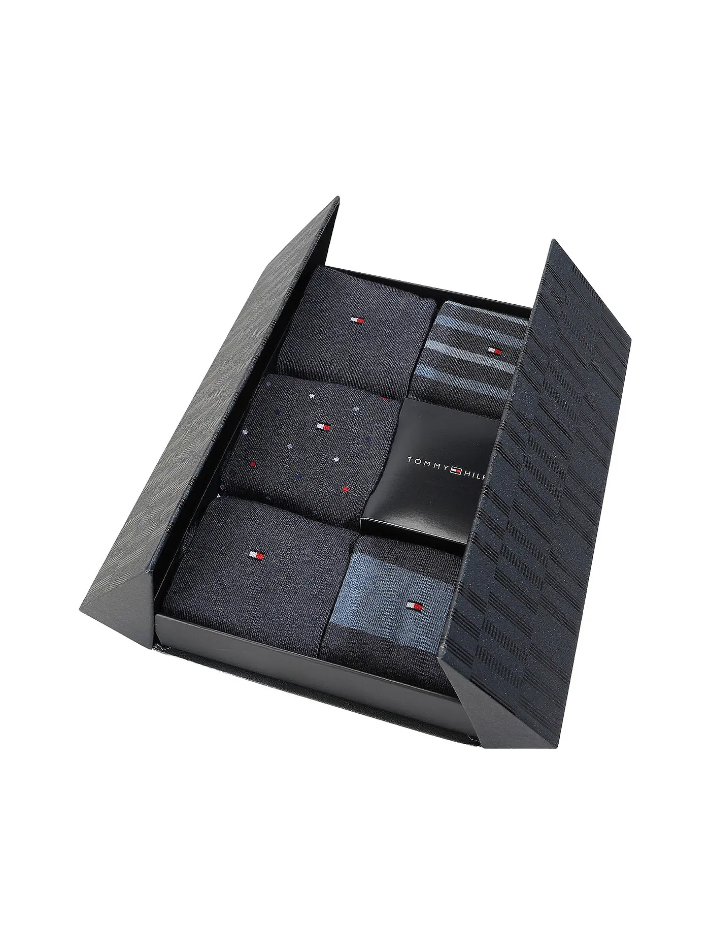 TOMMY HILFIGER | Socken Geschenkbox 5er Pkg. navy | blau